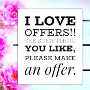 Hi, Make me an offer!